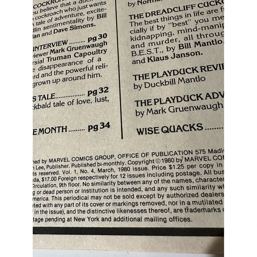 HOWARD THE DUCK MAGAZINE Lot Of 2 #2 #4‎ MARVEL 1979 VAL MAYERIK COVER
